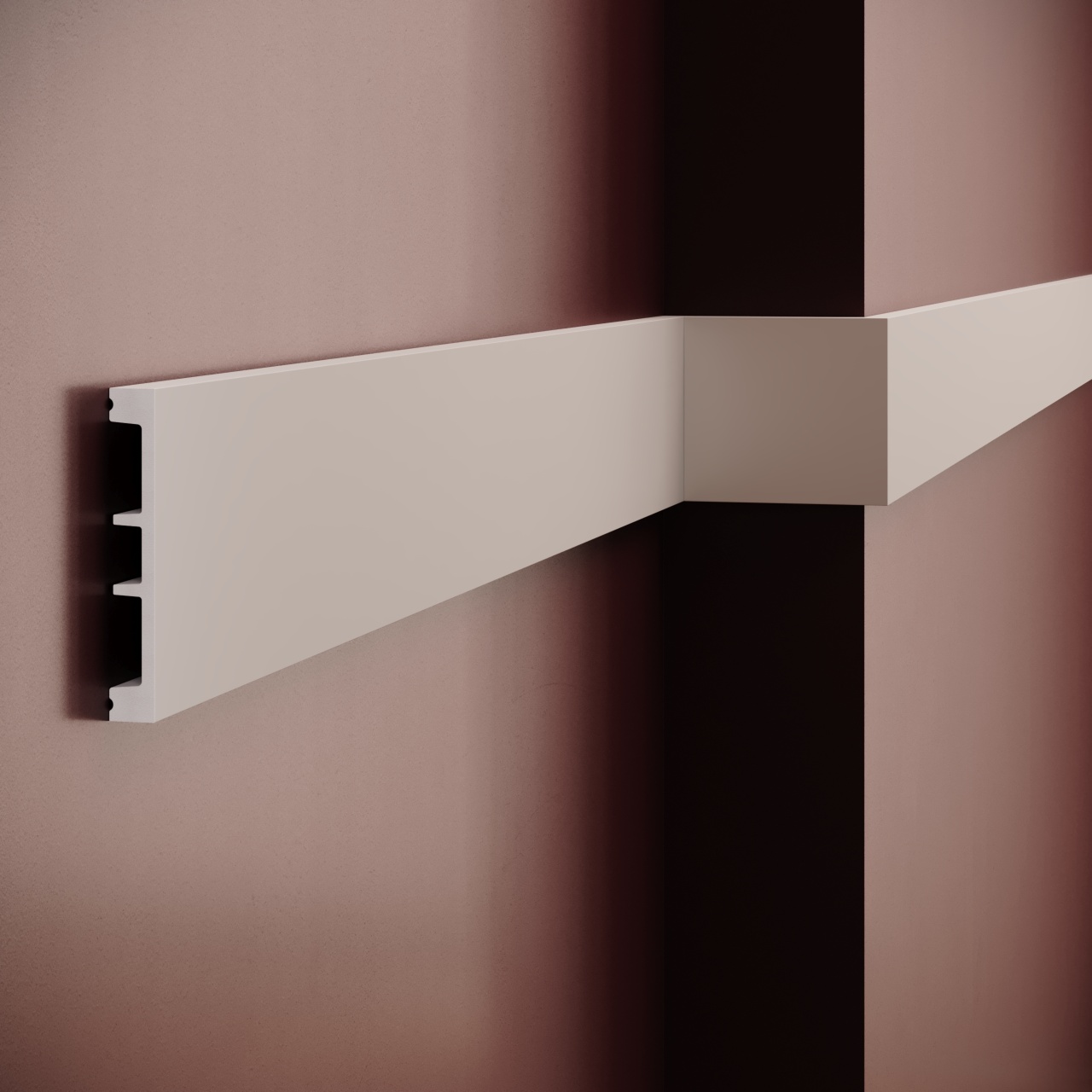 Plinta decorativa S9NEW - 8x1.5x200 cm - 2 | YEO