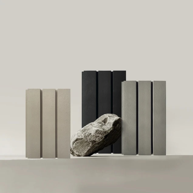 Riflaj decorativ Roca, Moonlight Grey, 270x25cm, Lamelio - 3 | YEO