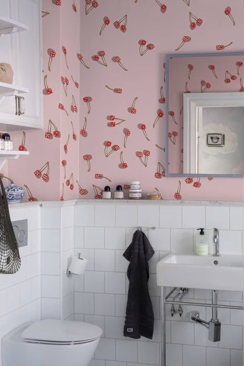 Tapet Cherry Dice, Pink, Rebel Walls - 2 | YEO