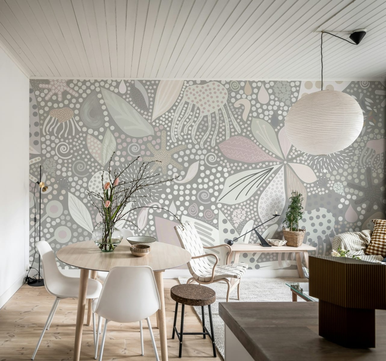 Tapet Flower Art, Pastel, Rebel Walls - 2 | YEO
