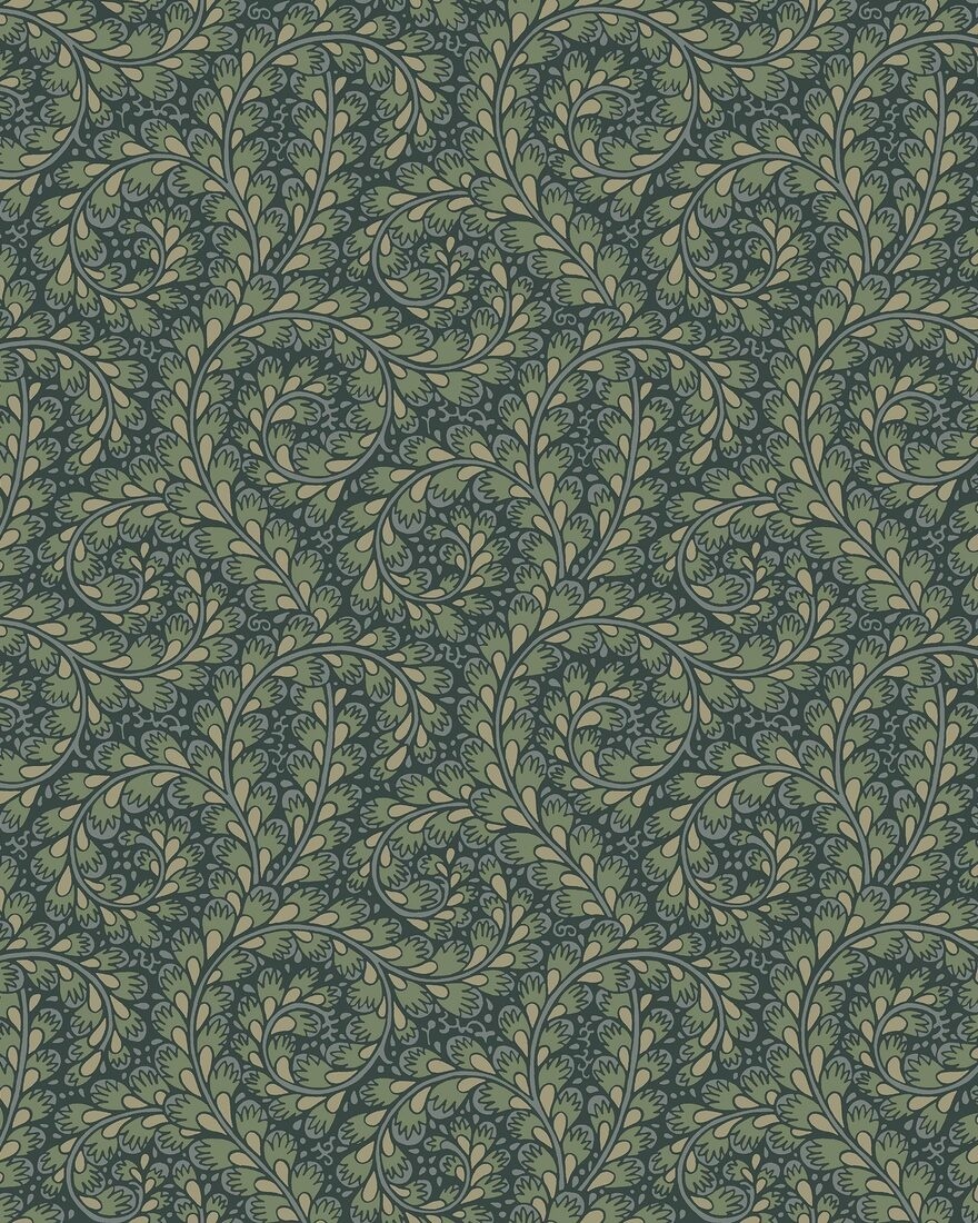 Tapet lavabil, Wild Ferns 2258, 5.3mp / rola — imaginea 4