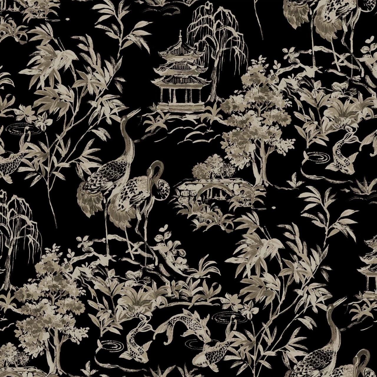 Tapet Ming Pagoda, Onyx, Coordonne 5mp / rola - 2