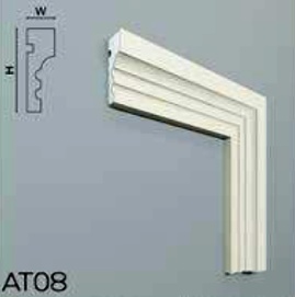 Ancadrament exterior AT08A-12x4x200cm - 2