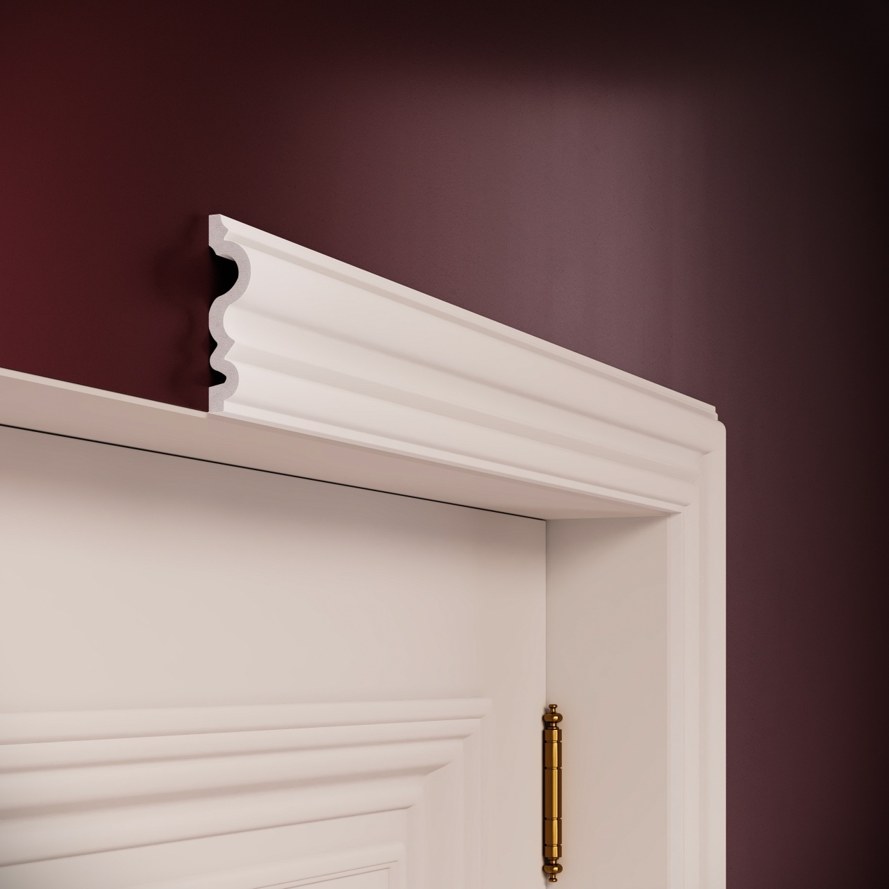 Brau decorativ din polimer rigid B12 - 8x2.1x200 cm - 1 | YEO