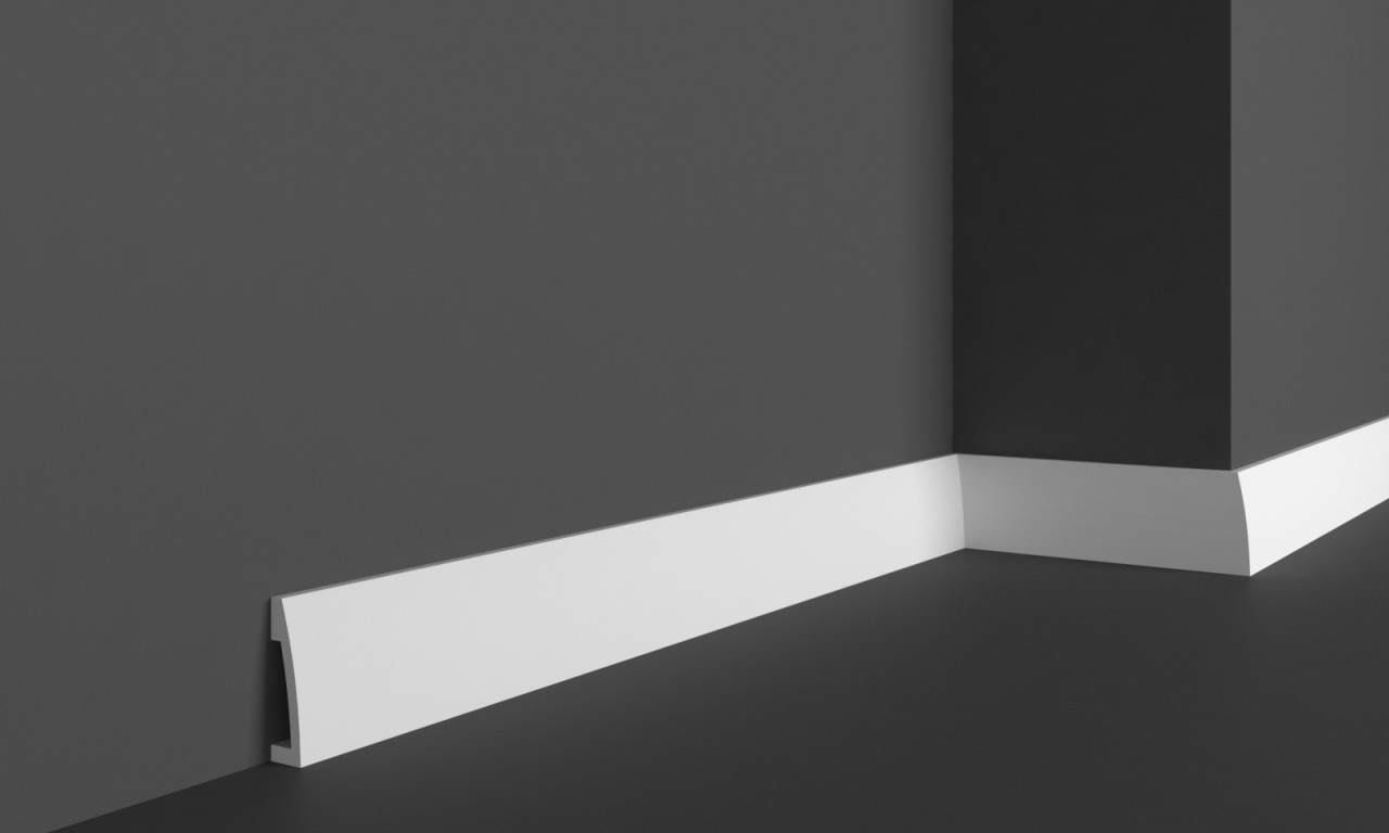 Brau decorativ din poliuretan Flexibil HCR505F - 5x1.3x200 cm - 1 | YEO