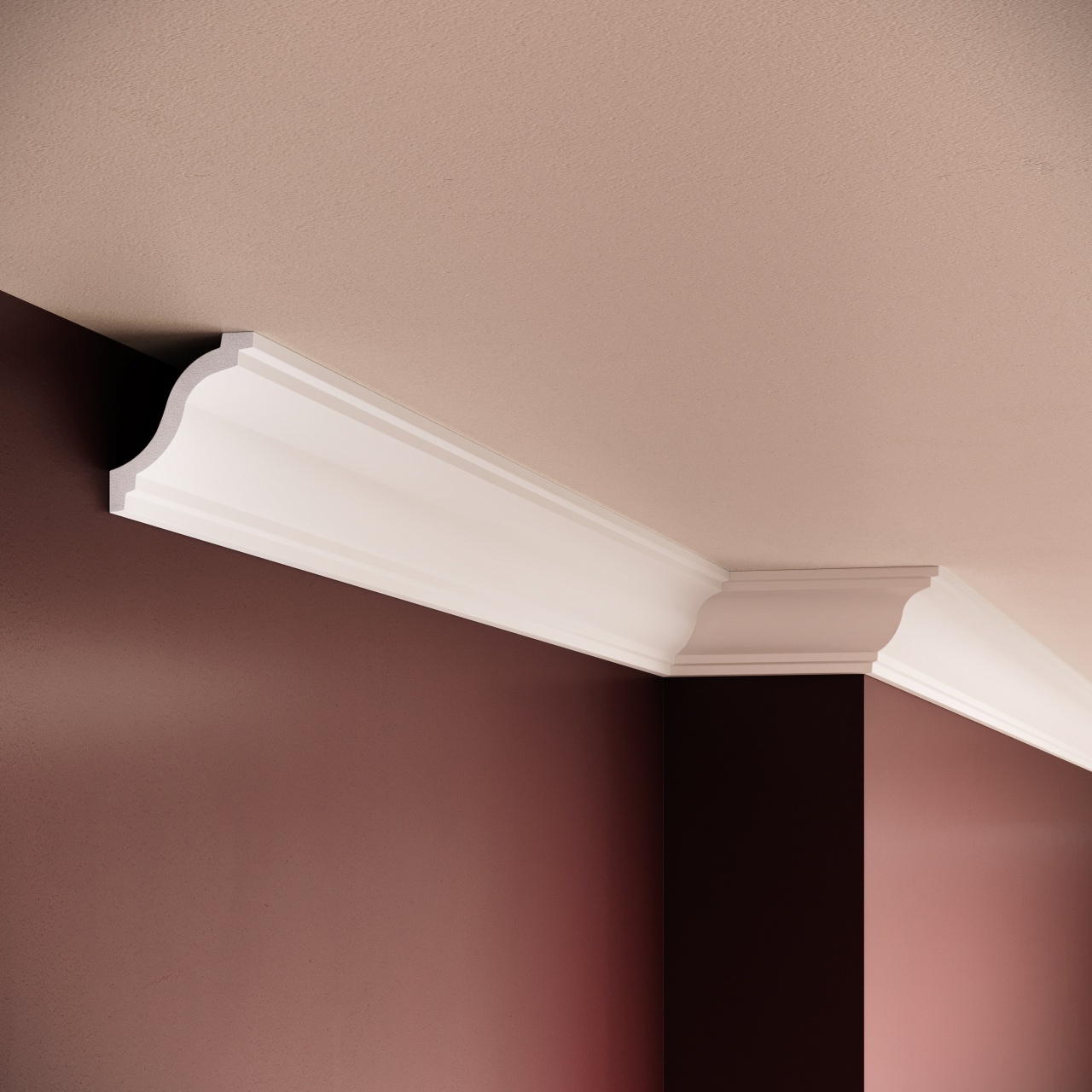 Cornisa decorativa C6 - 5.4x5.2x200 cm