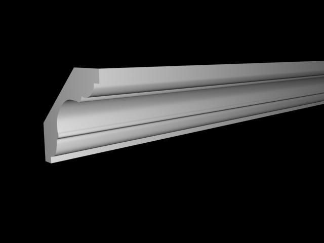 Cornisa decorativa din poliuretan Flexibil C908F - 8.2x5.8x200 cm - 3 | YEO
