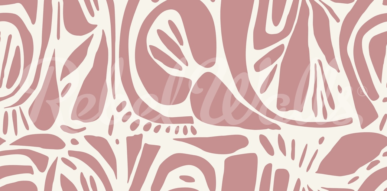 Fototapet, Abstract Forms, Soft Pink, Rebel Walls - 2