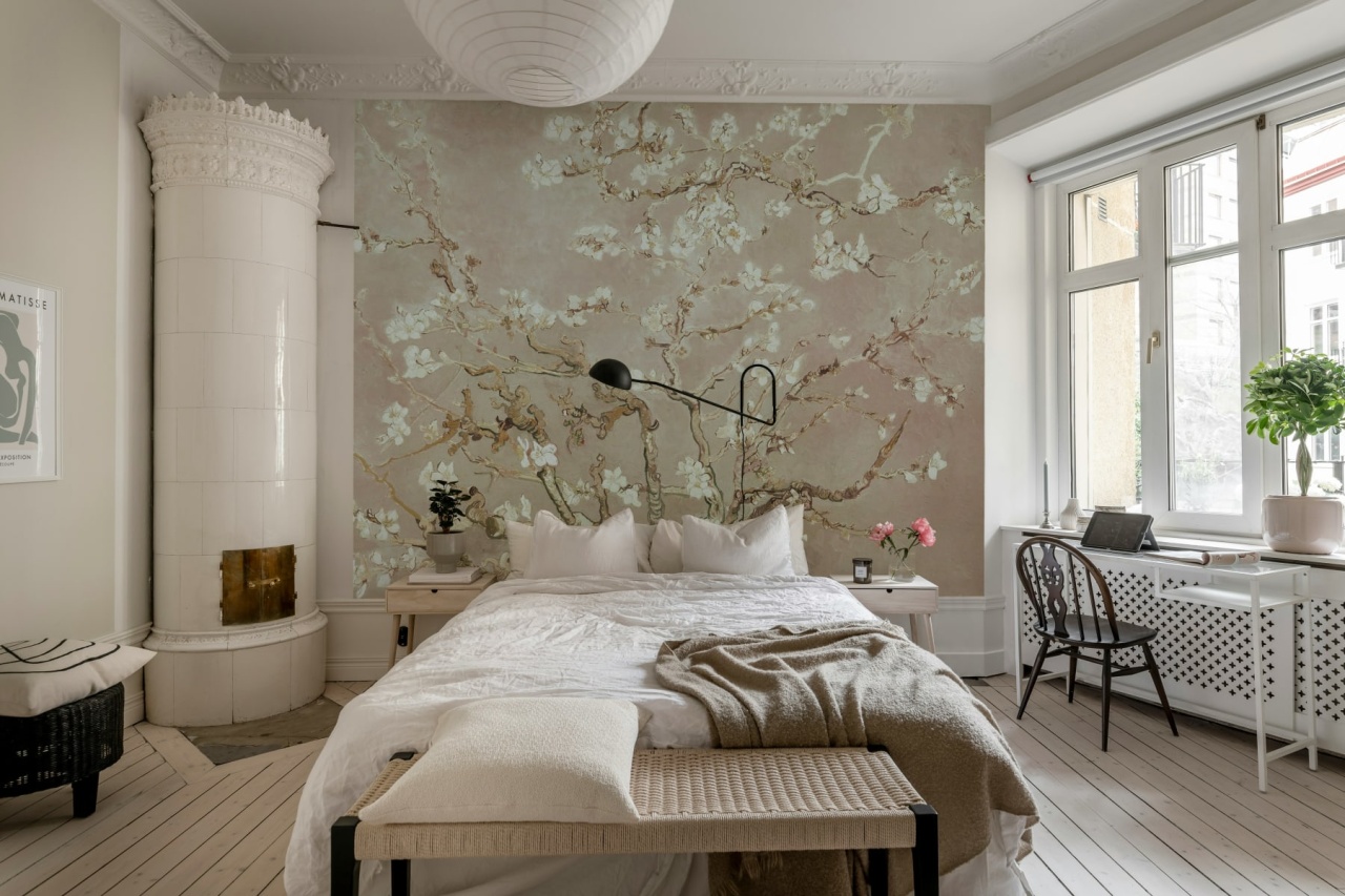 Fototapet, Almond Blossom, Beige, Rebel Walls