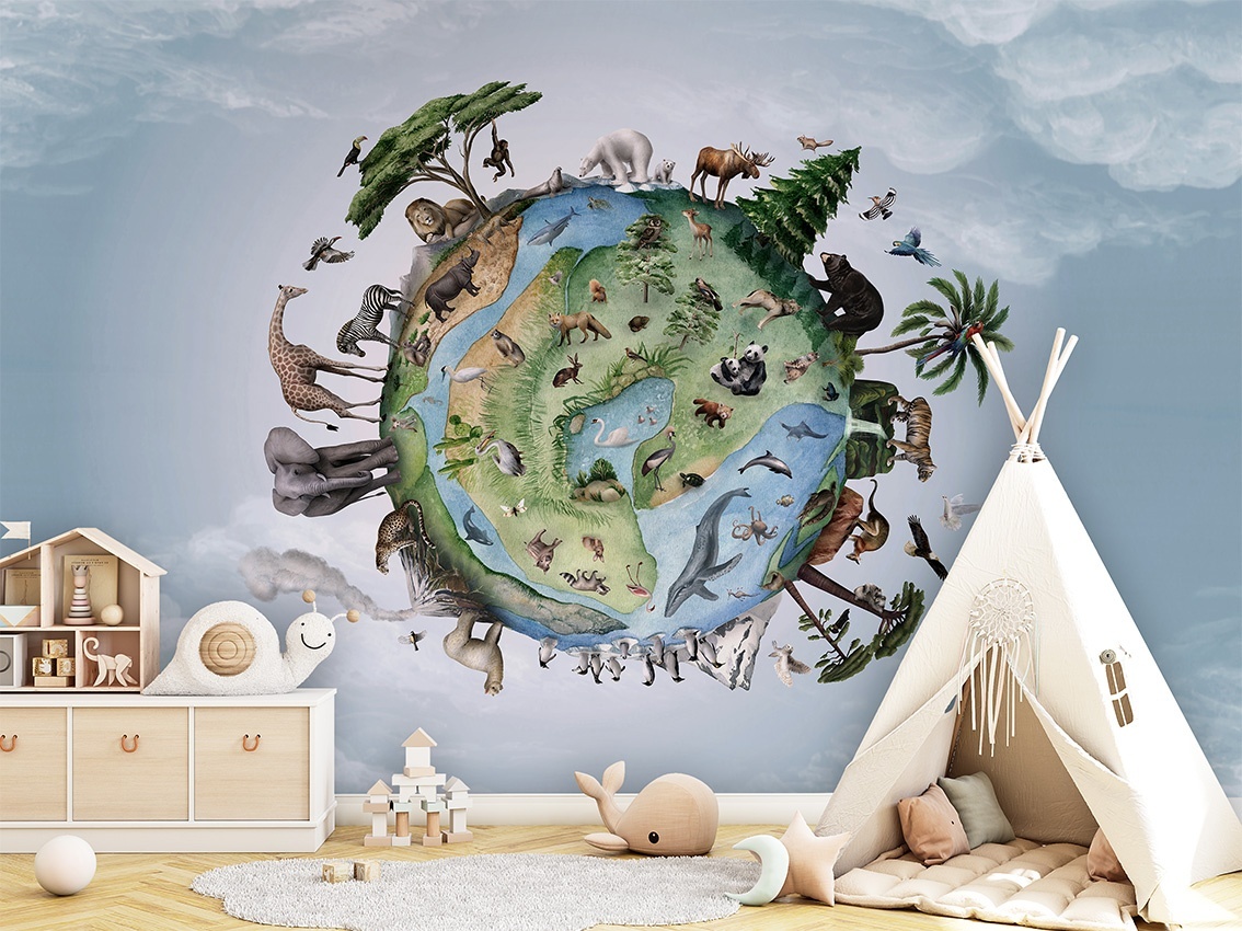 Fototapet Animals of Earth, Kikki Belle — imaginea 5