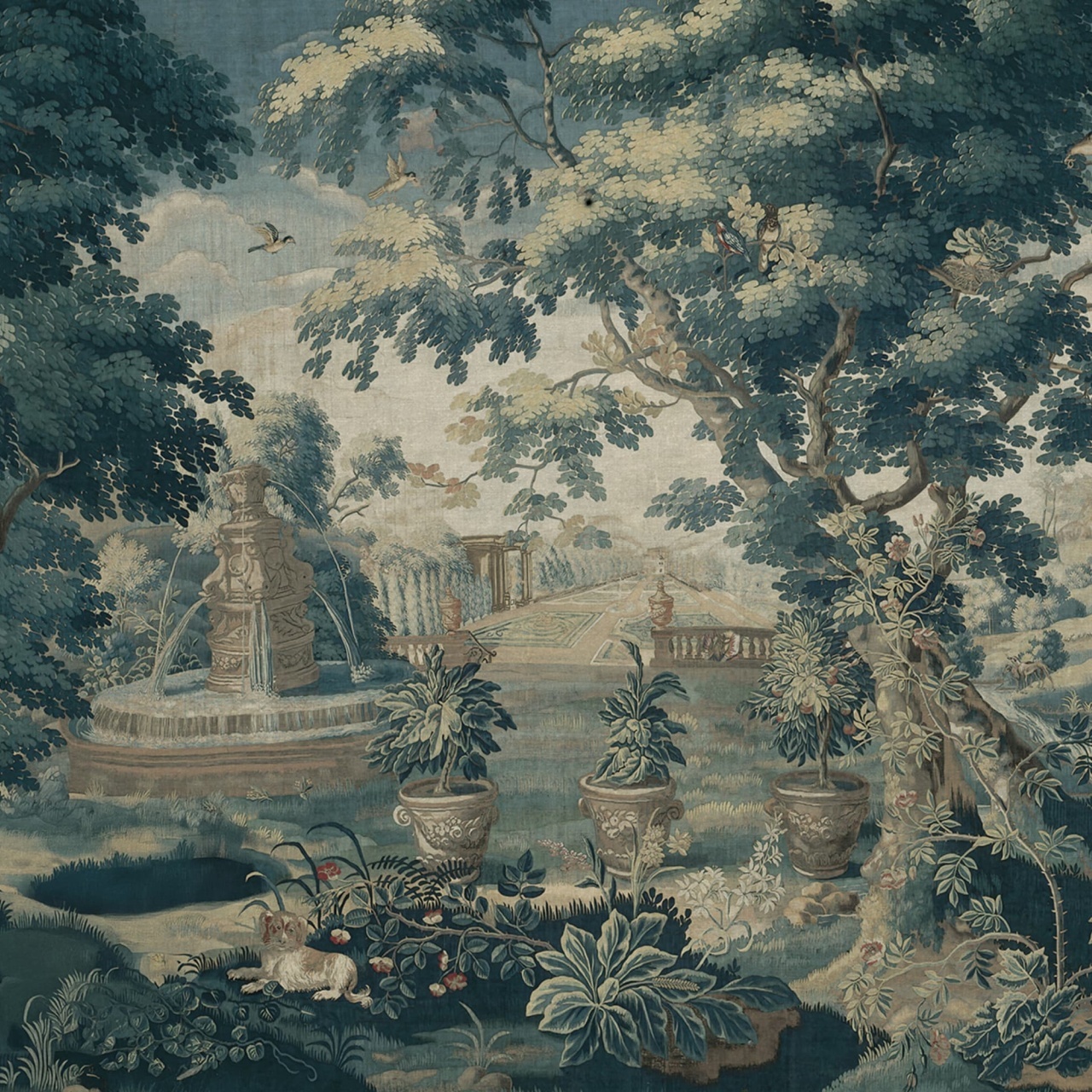 Fototapet, Antique Tapestry, Spring, Rebel Walls - 2