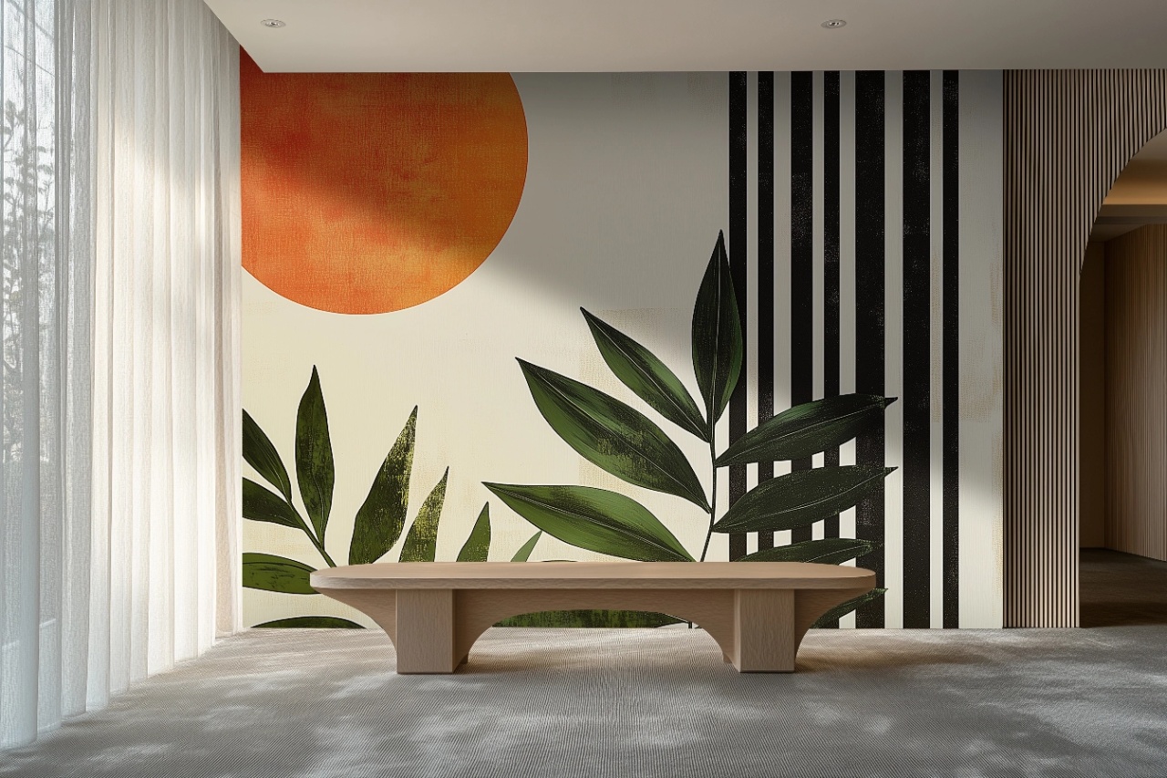 Fototapet Artistic Vegetal Mirage Rêve VM205 - 2