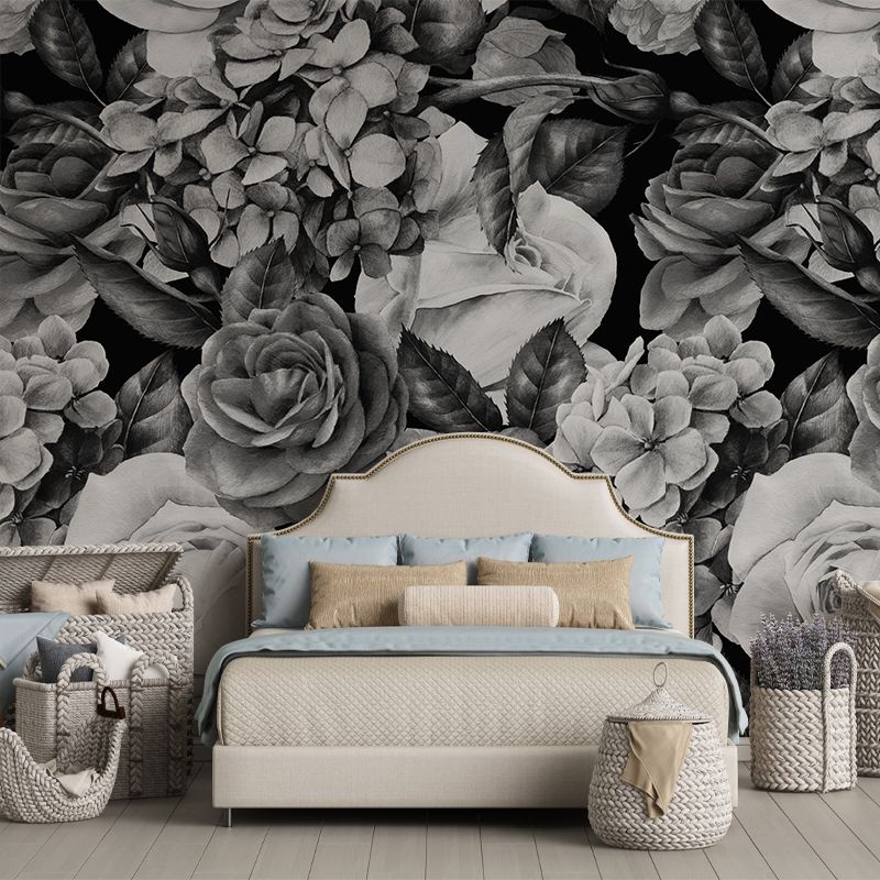 Fototapet B&W Flowers, VLAdiLA - 3