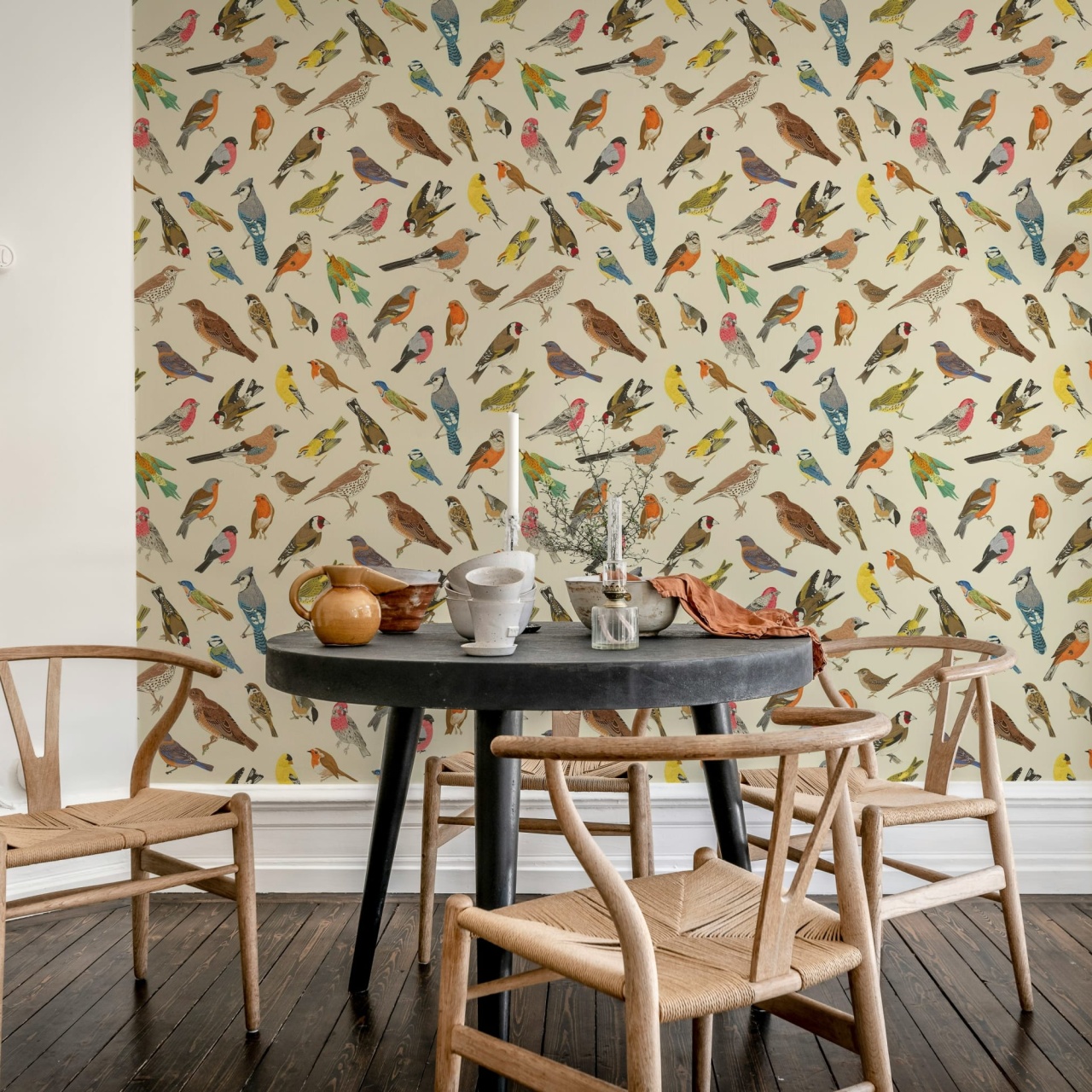 Fototapet, Birdsong Bliss, Multi, Rebel Walls - 3