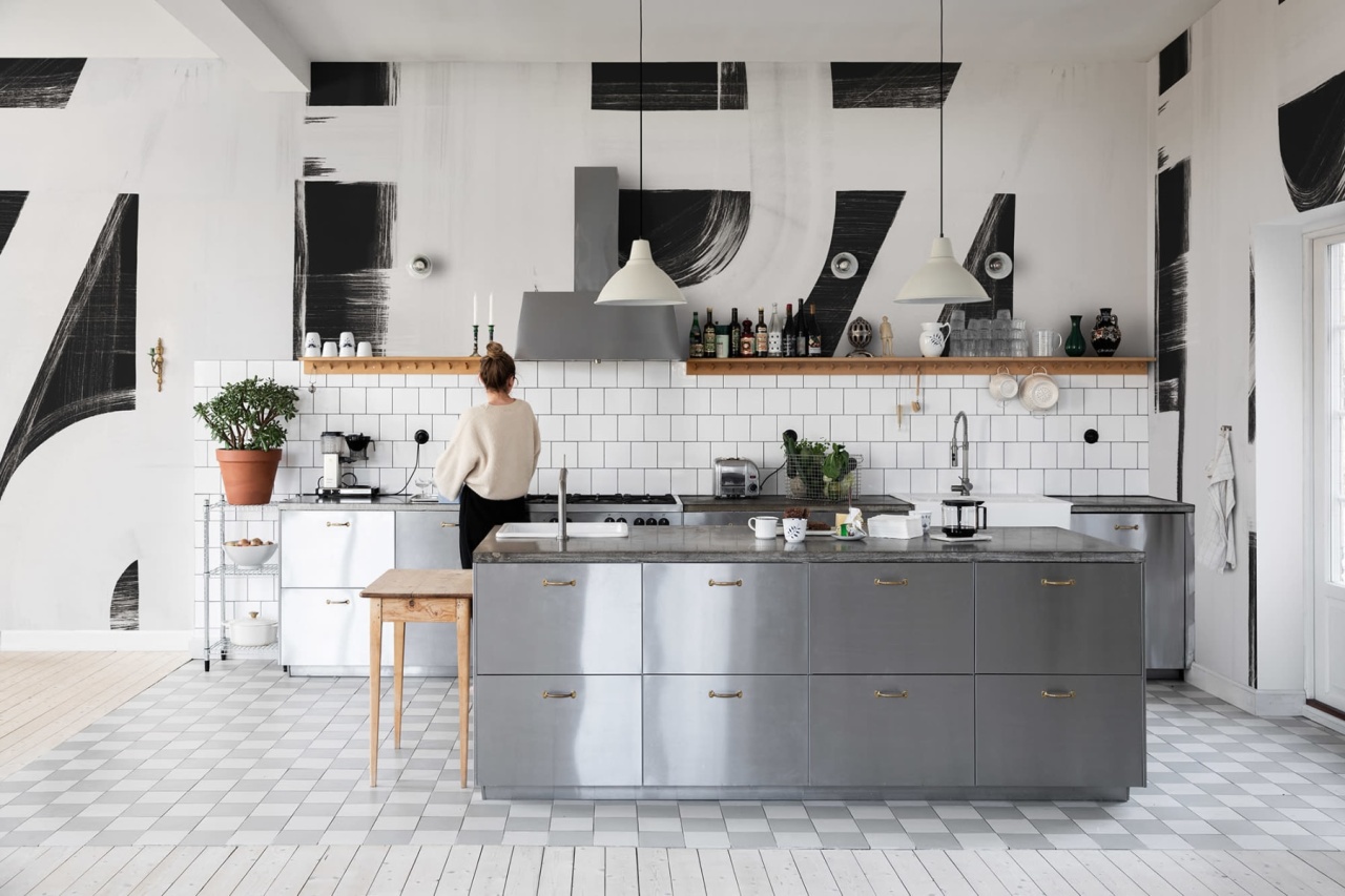 Fototapet, Bold Lines, Black, Rebel Walls