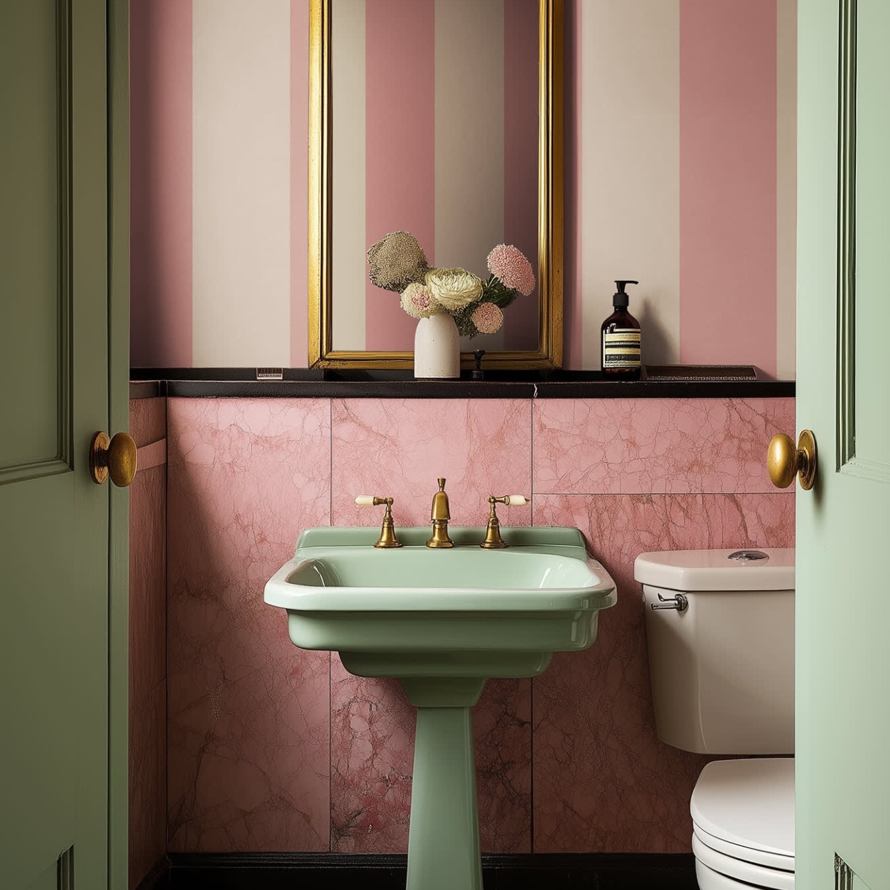 Fototapet, Bold Stripes, Pink, Rebel Walls - 3