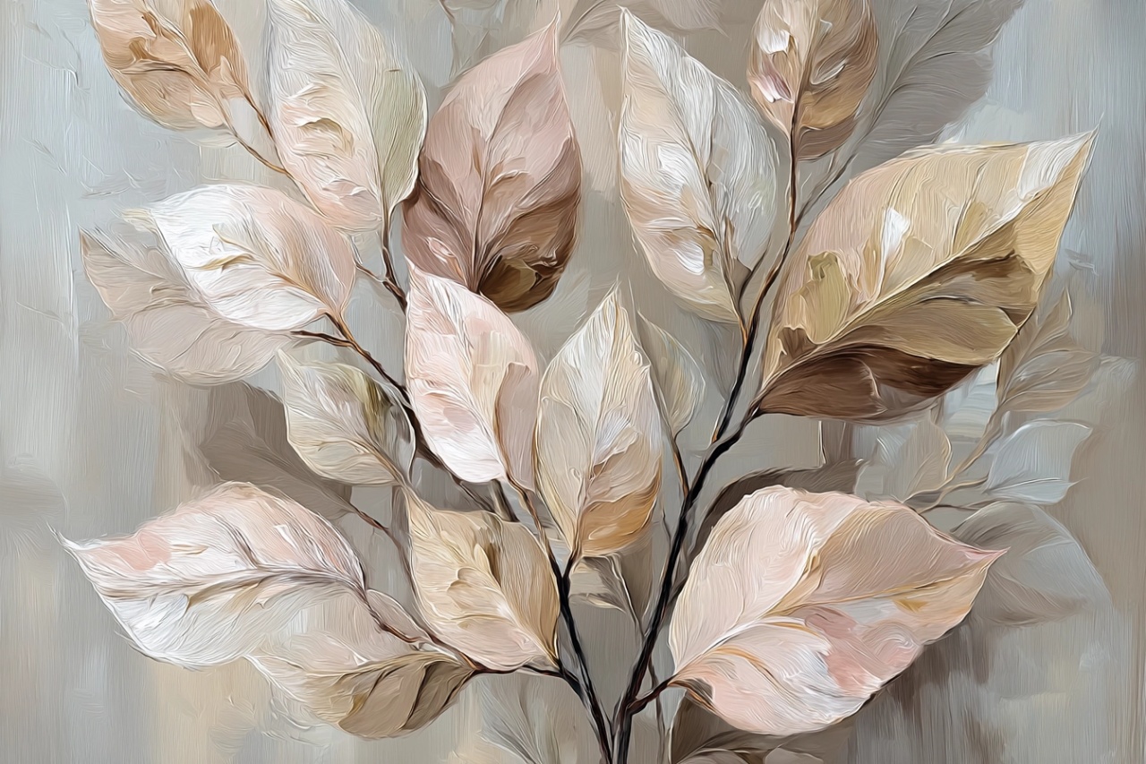 Fototapet Botanic Beige Naturel Ivresse Rêve BNI200
