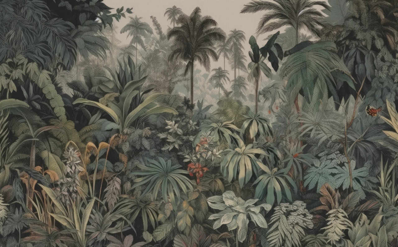 Fototapet Botanic Bosquet Tikal Rêve BT108