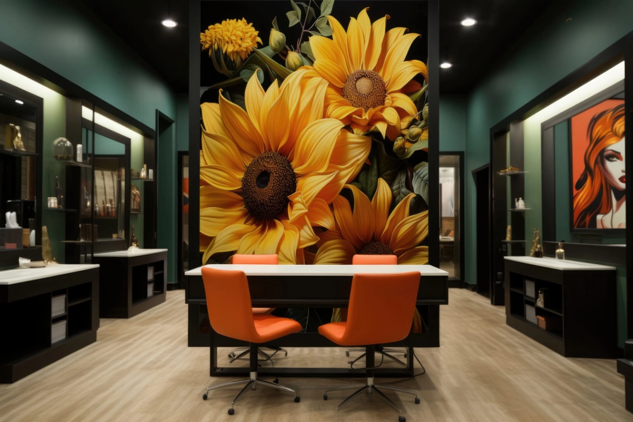 Fototapet Botanic Nectar Girasol Rêve NG103 - 2