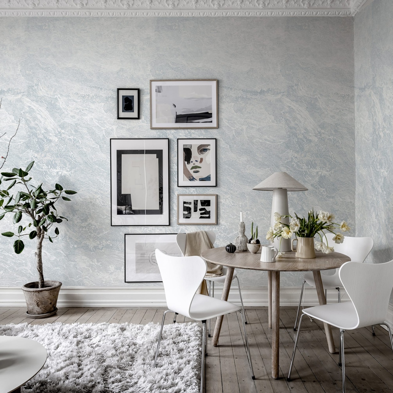 Fototapet, Breeze, Ice Blue, Rebel Walls - 3
