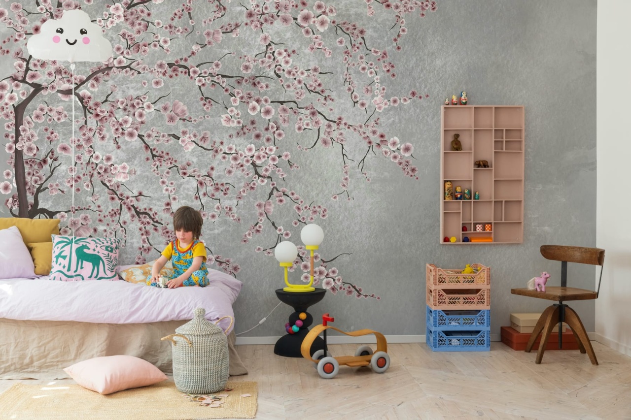 Fototapet, Calm Tree, Pink, Rebel Walls - 3