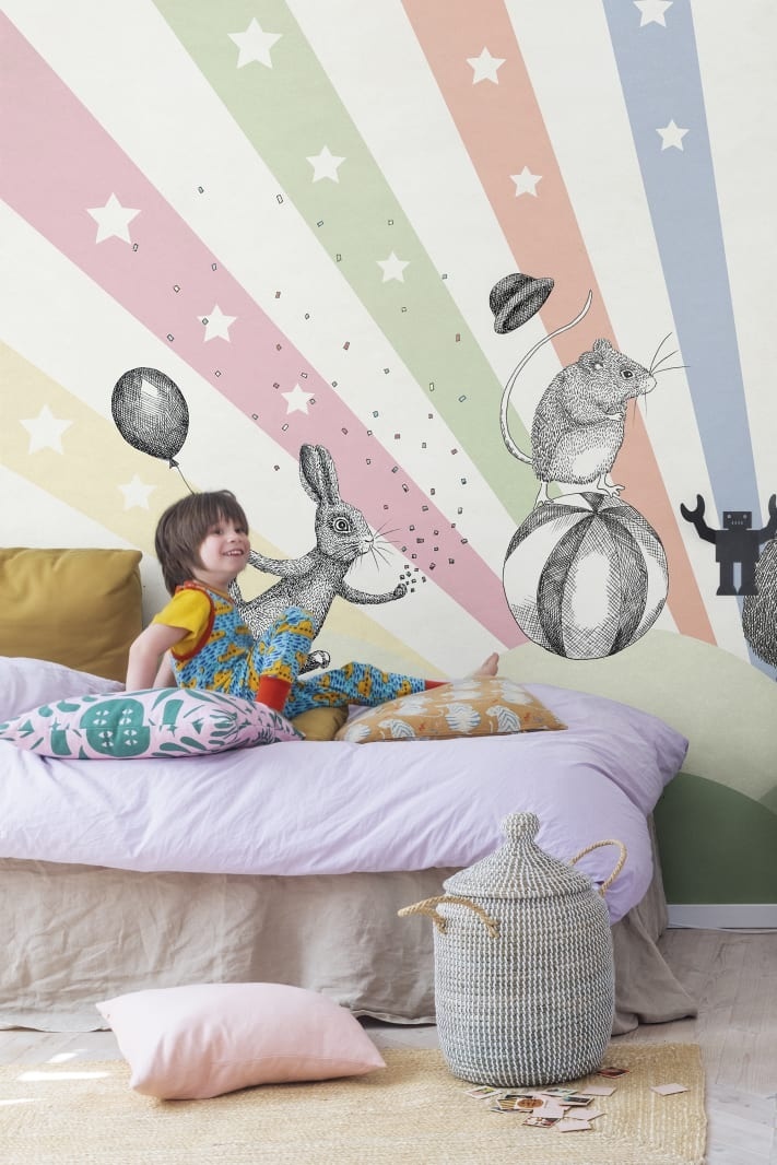 Fototapet, Circus, Rainbow, Rebel Walls - 3