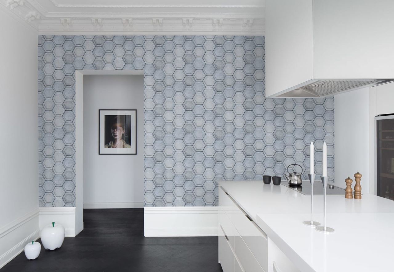 Fototapet, Concrete Hexagon, Rebel Walls