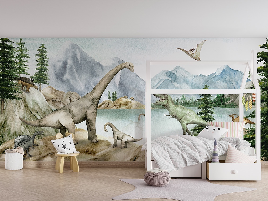 Fototapet Dino Dreams, Kikki Belle
