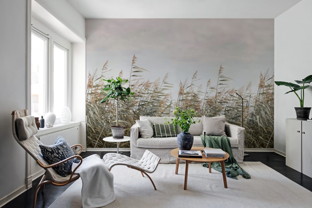Fototapet, Dreamy Reed, Beige, Rebel Walls