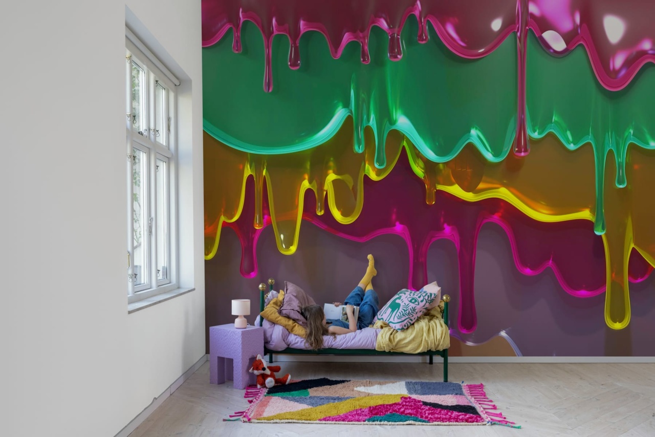 Fototapet, Dripping, Lollipop, Rebel Walls