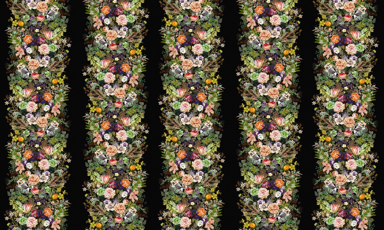 Fototapet, Flowerbed, Rebel Walls - 2