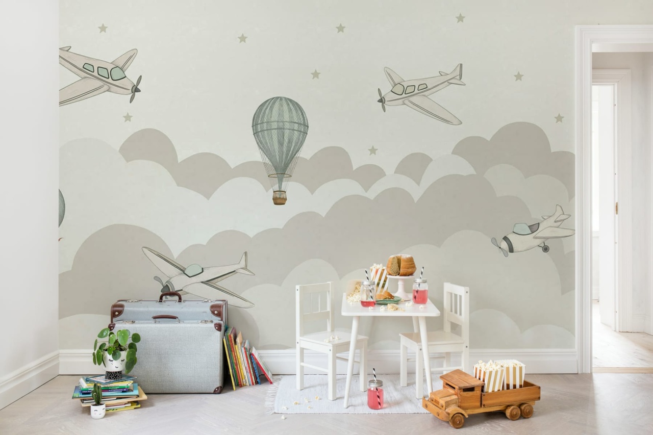 Fototapet, Fly Away, Pastel, Rebel Walls