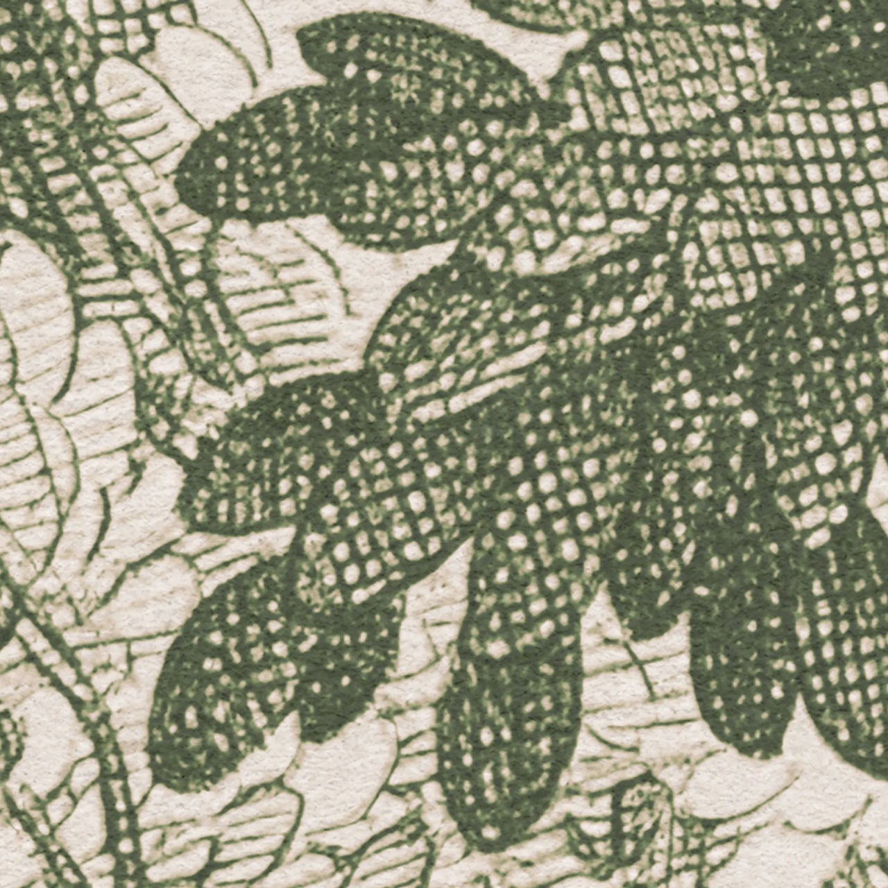 Fototapet, Forest Engraving, Green, Rebel Walls - 4
