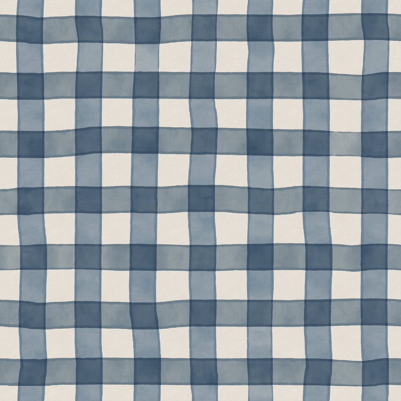 Fototapet, Gingham, Blue, Rebel Walls - 2