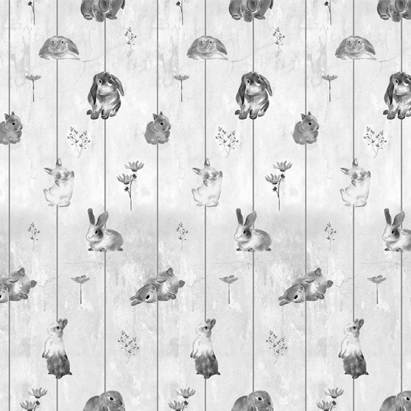 Fototapet Gray bunnies, VLAdiLA - 2