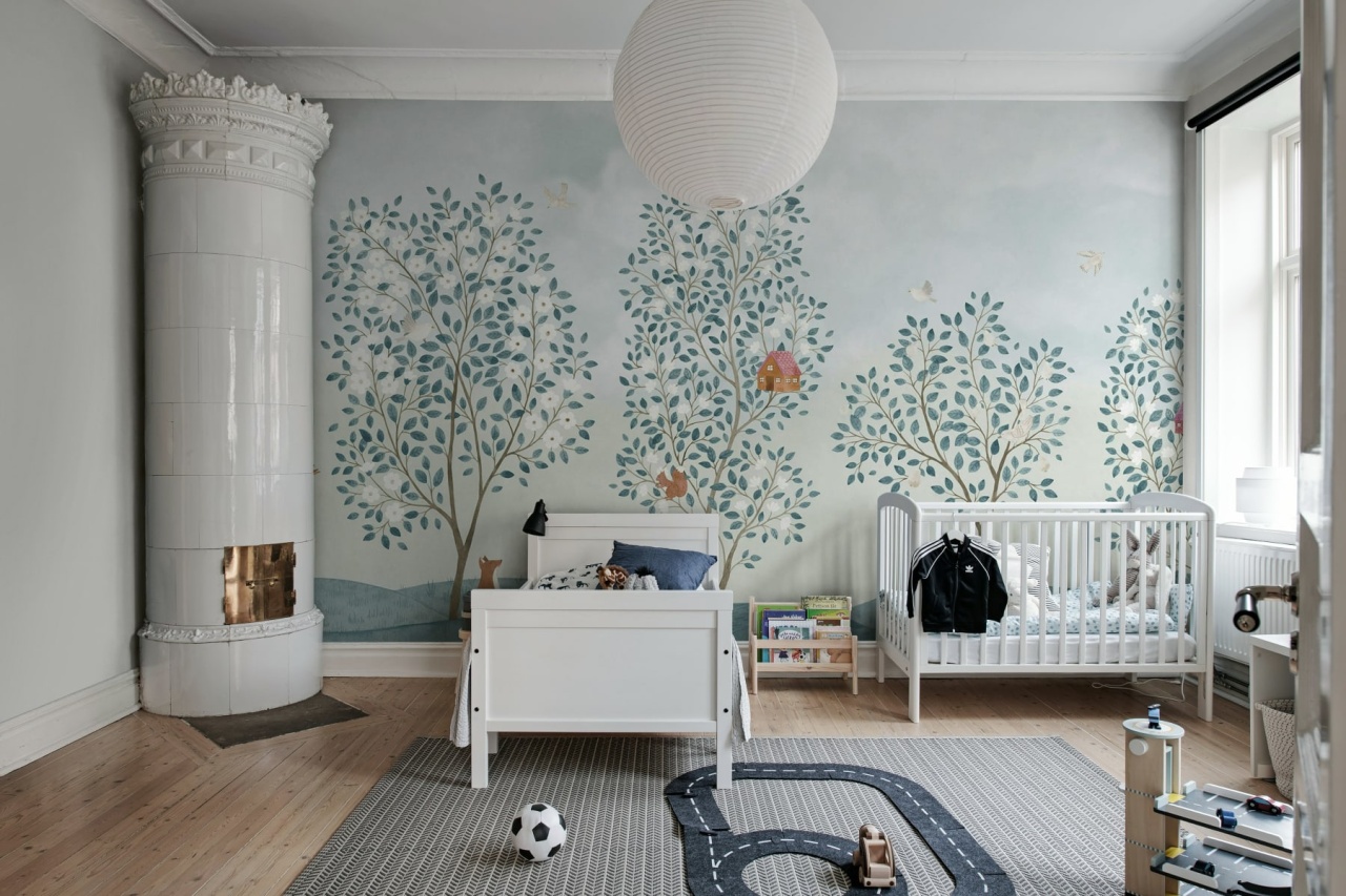 Fototapet, Happy Haven, Light Blue, Rebel Walls