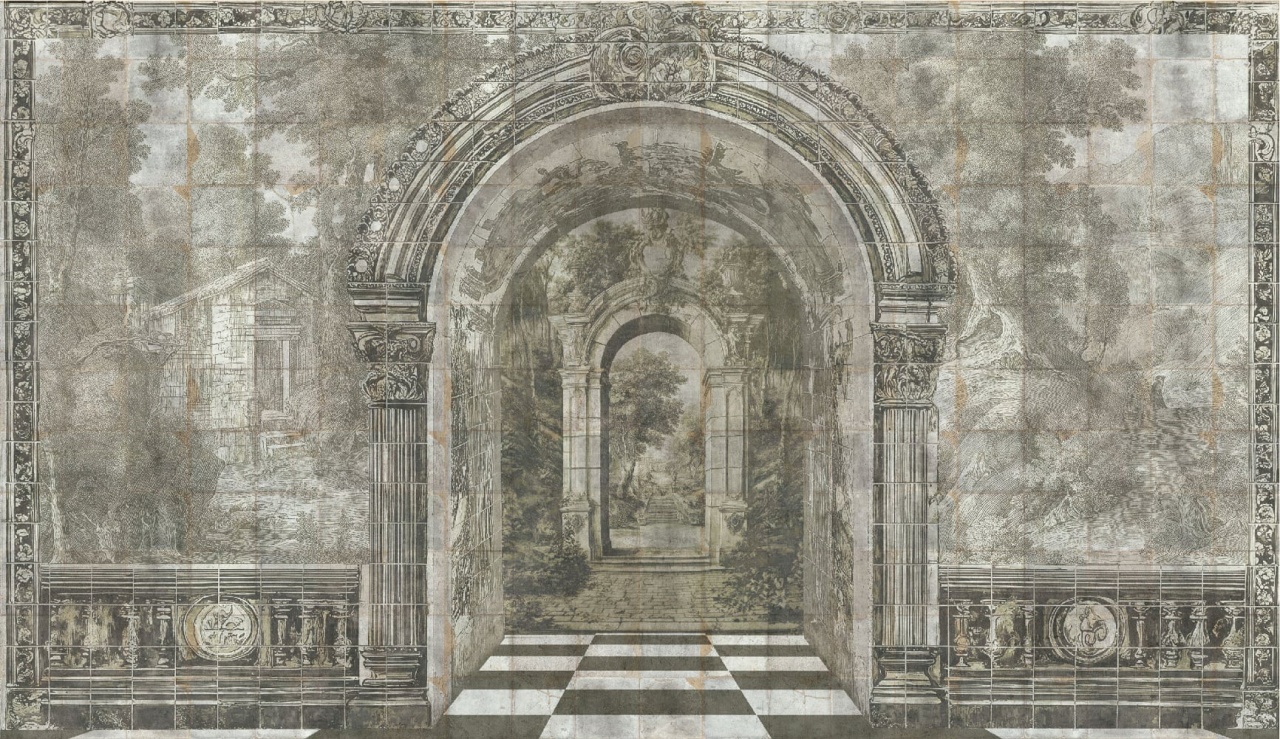 Fototapet Imperial Passage, Cream - personalizat, VLAdiLA - 2