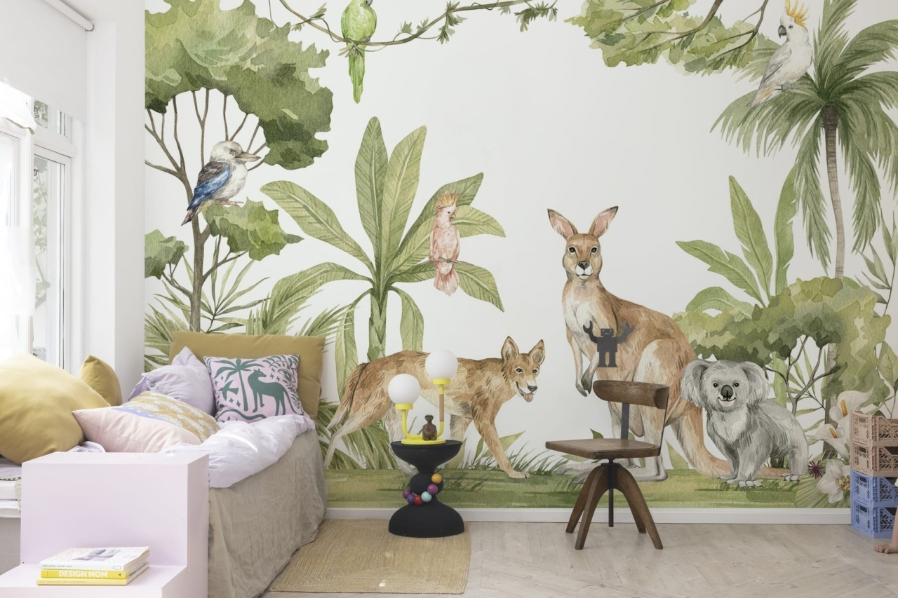 Fototapet, Jungle Animals, Rebel Walls