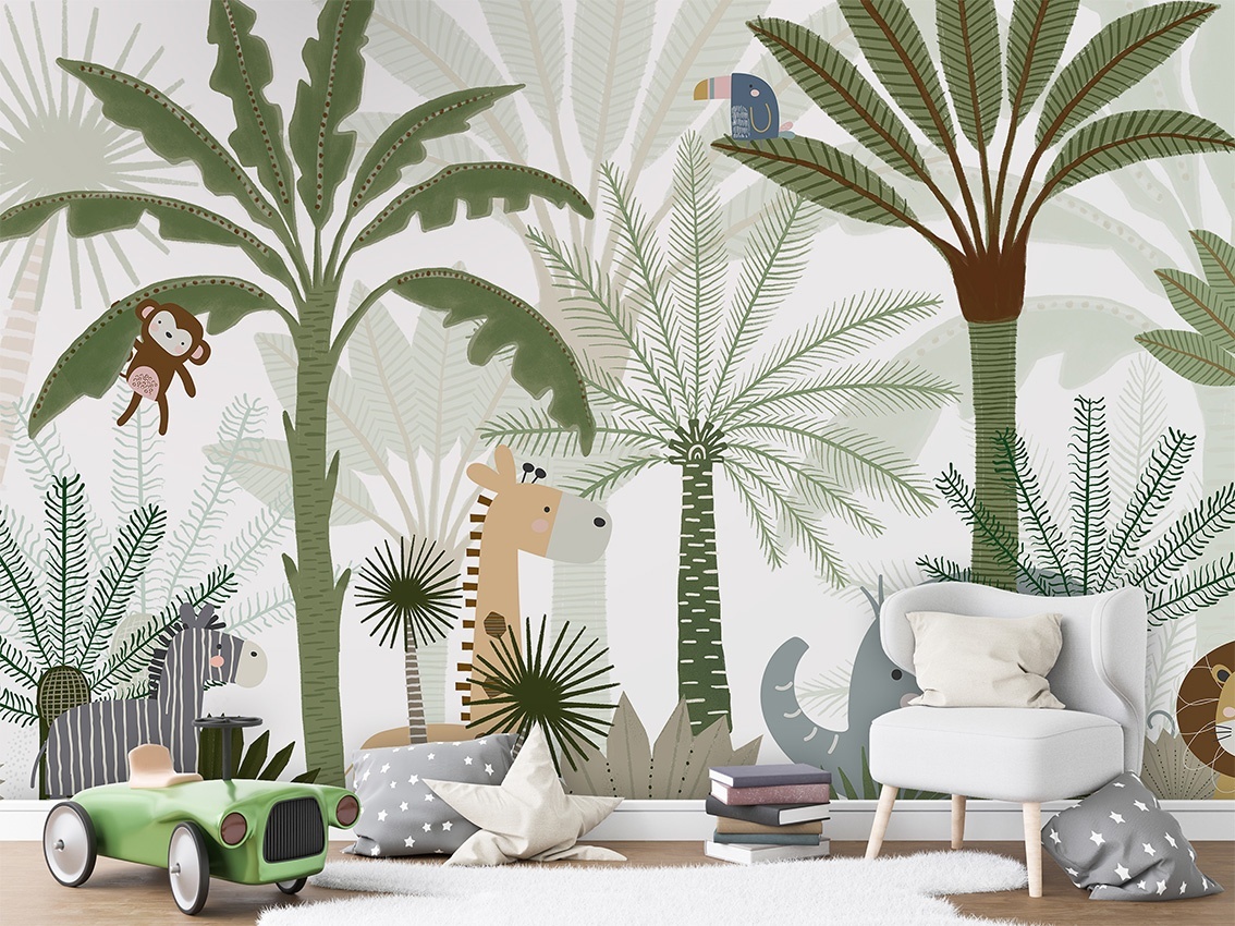 Fototapet Jungle Joy, Oliver Robins