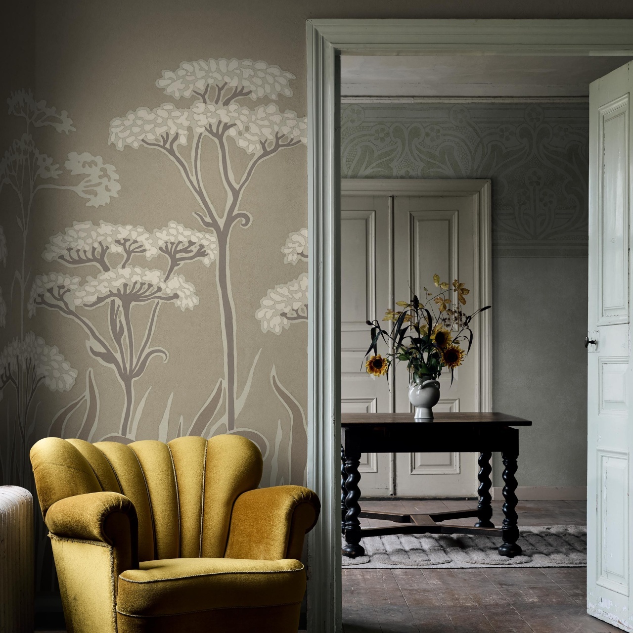 Fototapet lavabil, Achillée Art Nouveau 9693W — imaginea 4