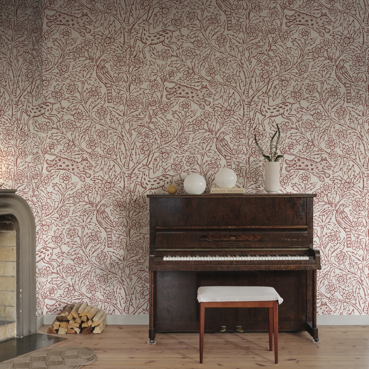 Fototapet lavabil, Eden Mural, Red, Sandberg - 3