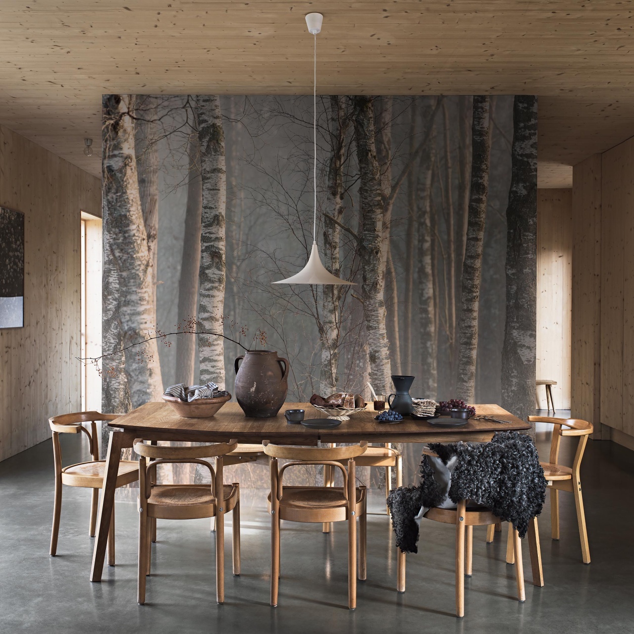 Fototapet lavabil, Marie Mattsson Björkdimma 9777W — imaginea 3