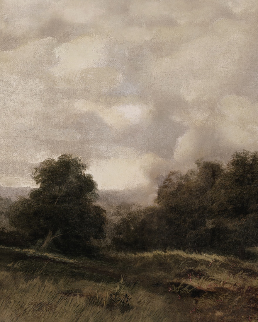 Fototapet lavabil, Oilpainting Landscape 9483W — imaginea 2