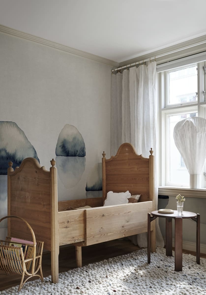 Fototapet lavabil, Spegel, Indigo Blue, Sandberg - 3