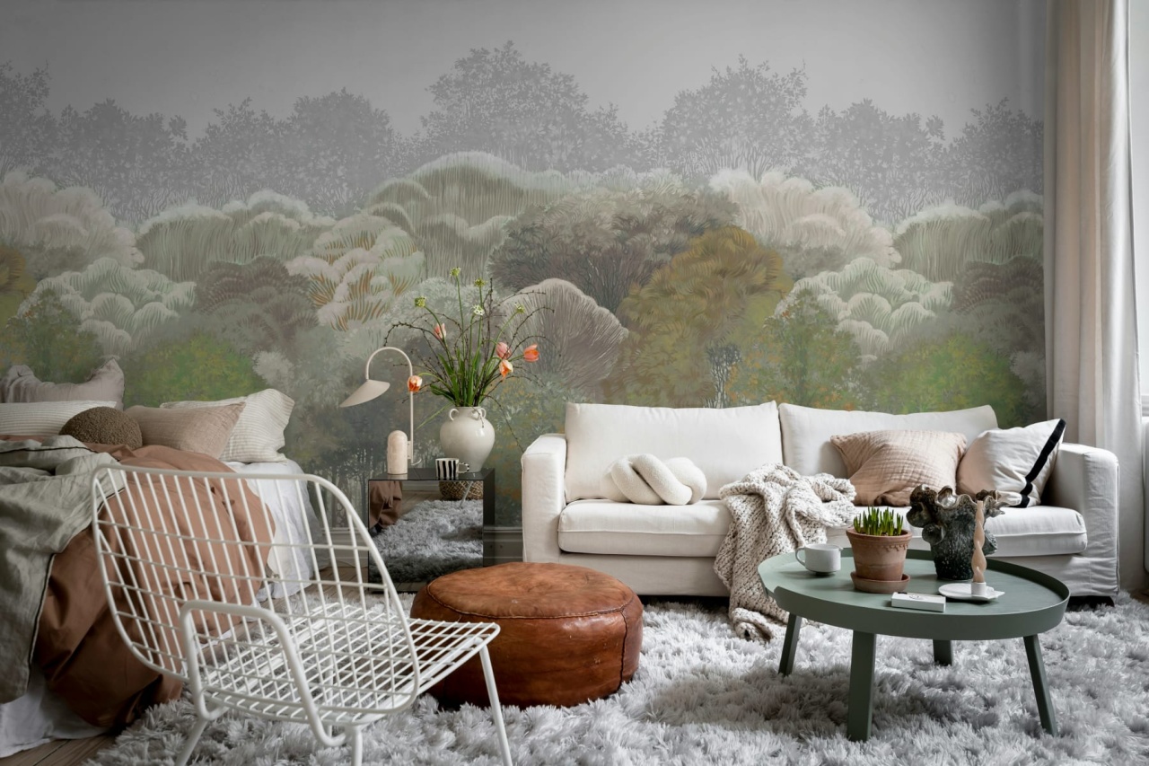 Fototapet, Leafy Forest, Fall, Rebel Walls