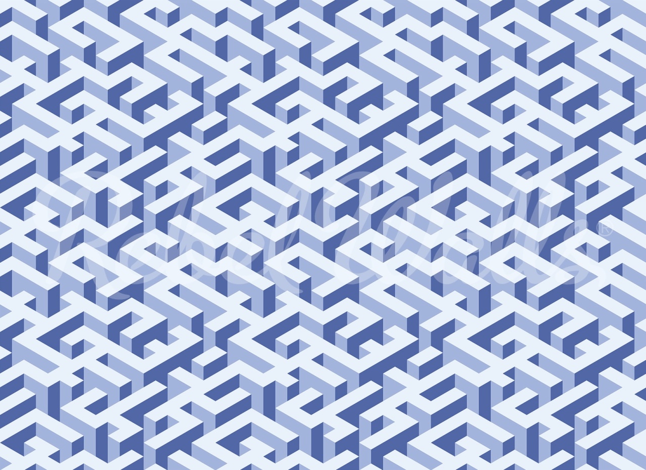 Fototapet, Mace Game, Blue, Rebel Walls - 2