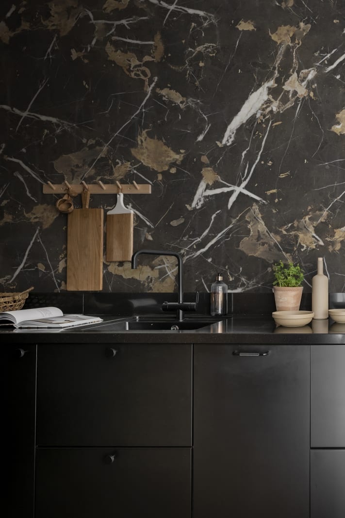Fototapet, Marble Stone, Brown, Rebel Walls