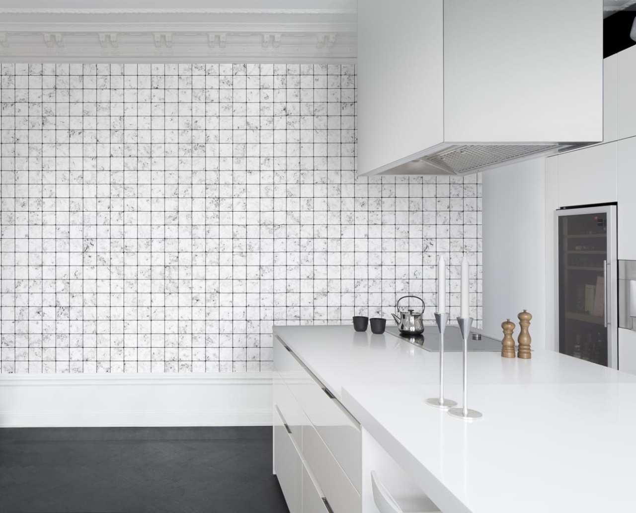 Fototapet, Marble Tiles, Rebel Walls - 3