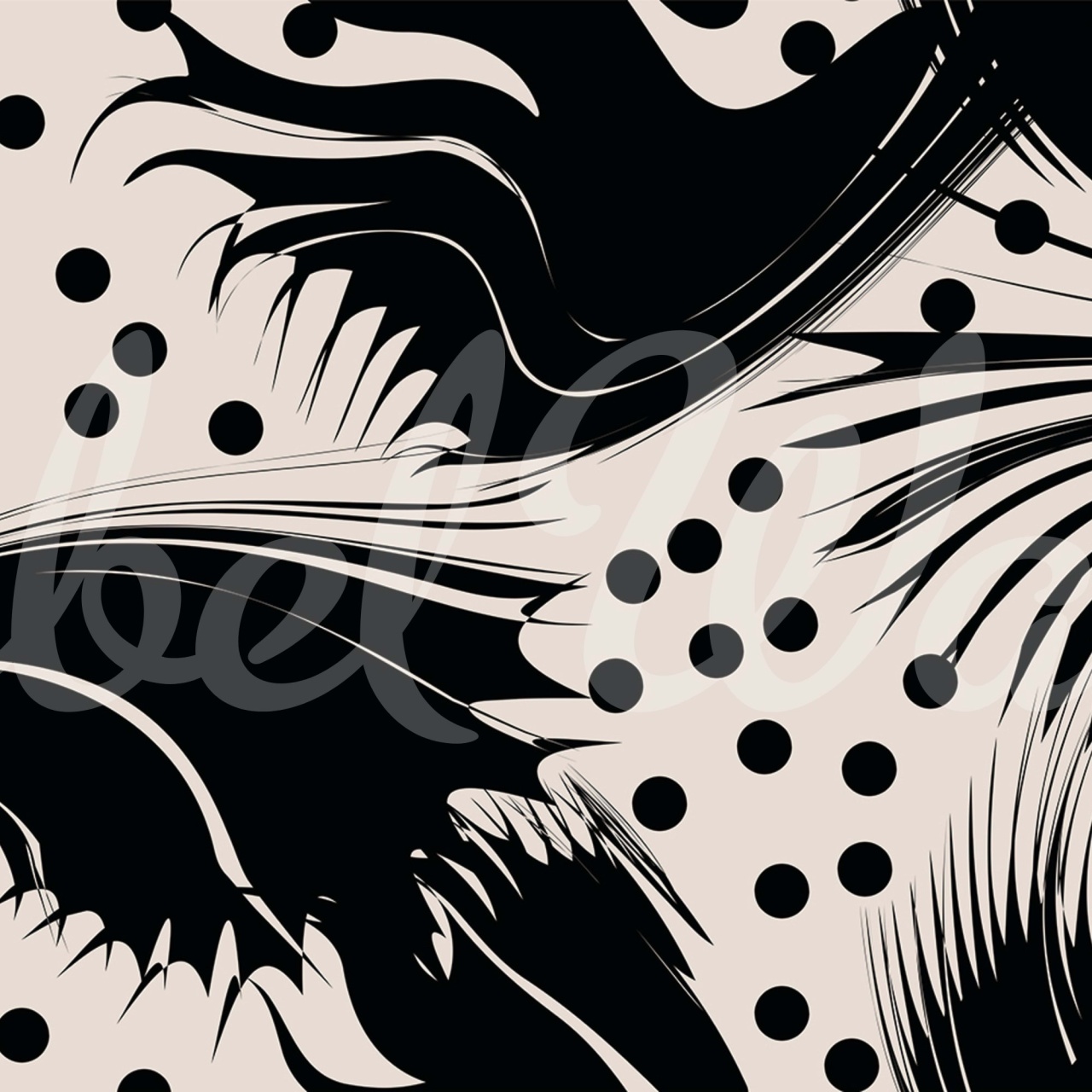 Fototapet, Modern Graphic, Graphite, Rebel Walls - 2