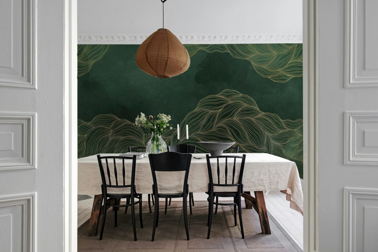 Fototapet, Opulence Dots, Jade, Rebel Walls - 3